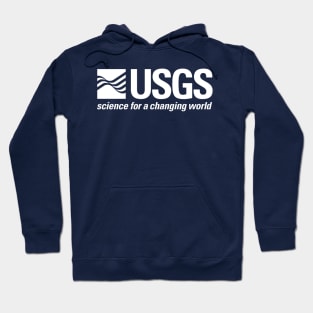 USGS White Logo Hoodie